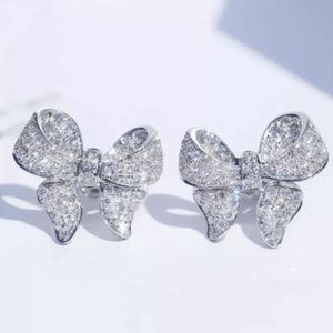 New Bow Sterling Silver Stud Earrings set